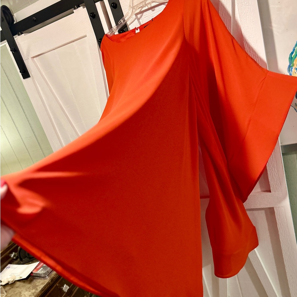 Gracia NWT Fabulous Orange Mini Dress - Picture 7 of 13